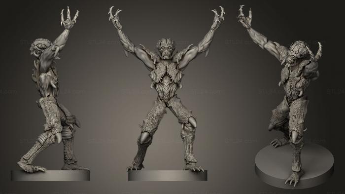 Figurines heroes, monsters and demons (Arch Vile, STKM_0620) 3D models for cnc